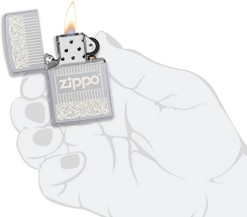 Zippo Satin Chrome Zippo
