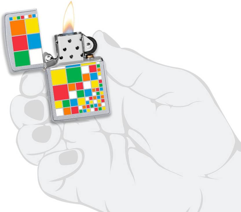 Zippo Colored Block Zippo