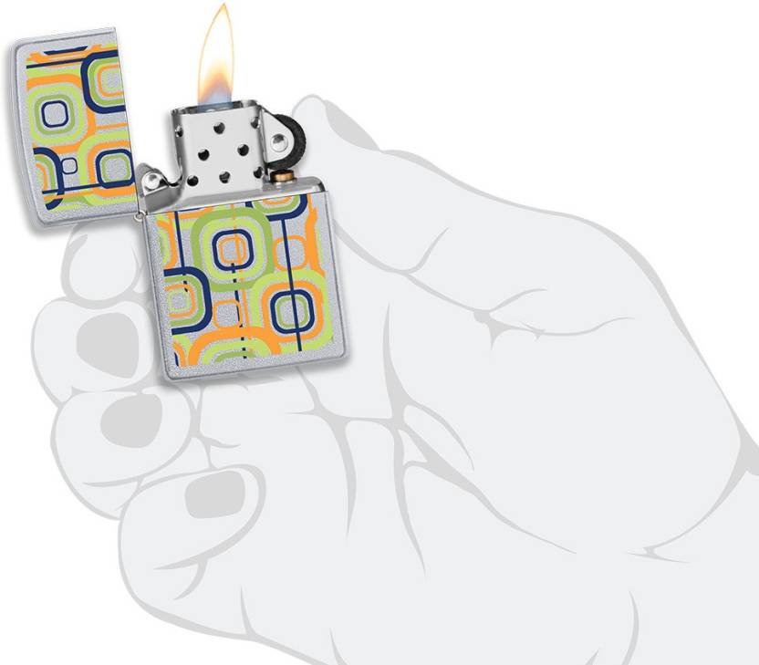 Zippo Geometric Square Zippo