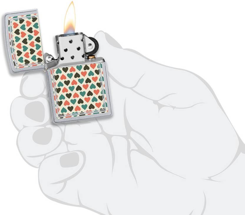 Zippo Heart Patten Zippo