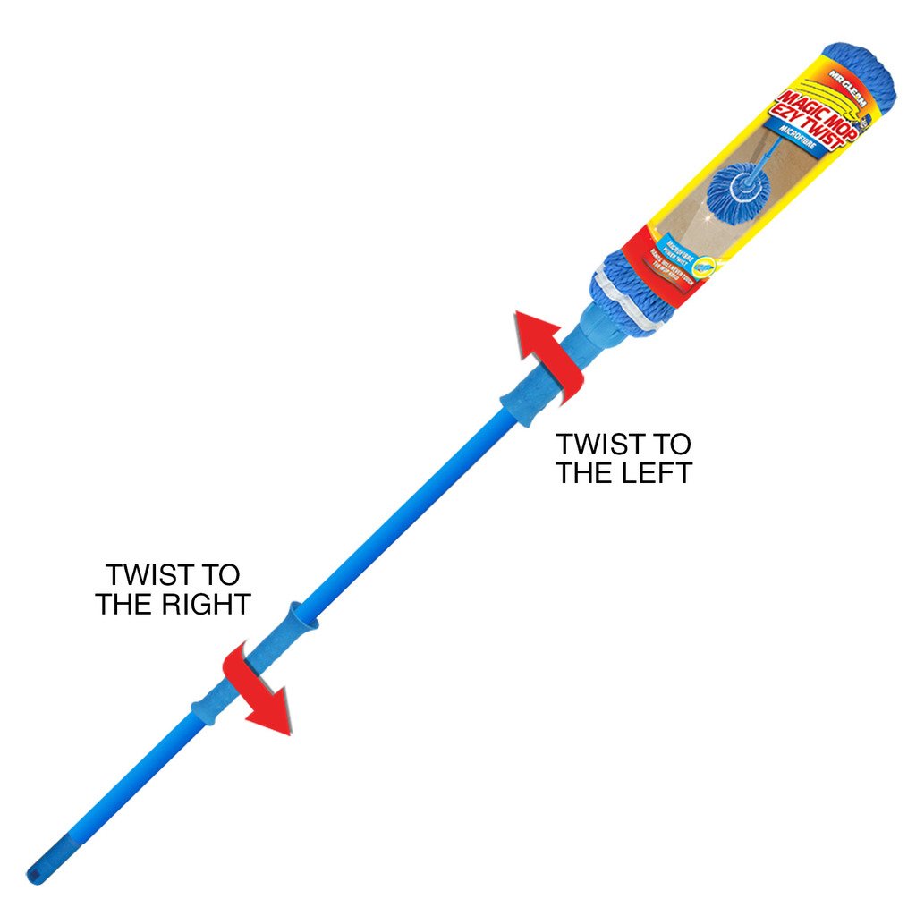 Mr Gleam Magic Mop Ezy Twist (Blue) MR GLEAM