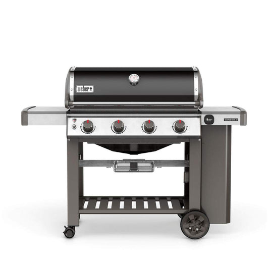Weber Metal Gas Grills Gensis Ii E 410 Lpg Ss AsiaGbs (Black) - Bhawar Store