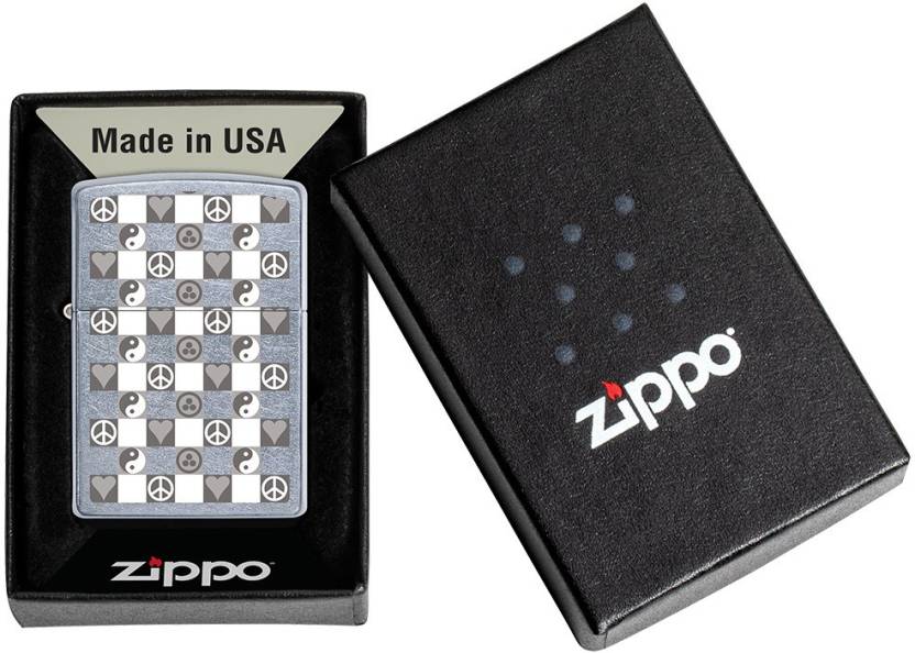 Zippo Plaid Peace Zippo