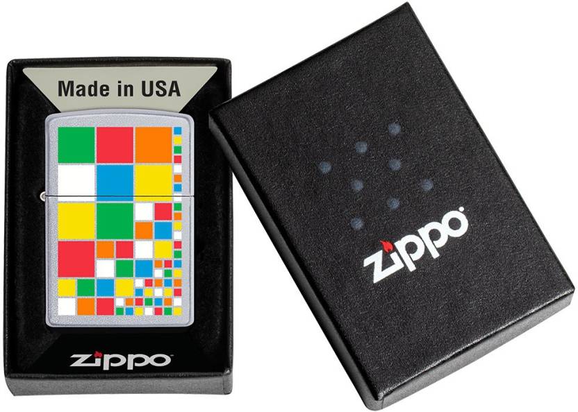 Zippo Colored Block Zippo