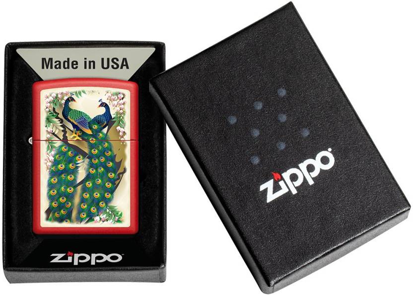 Zippo Indian Wedding Peacock Zippo