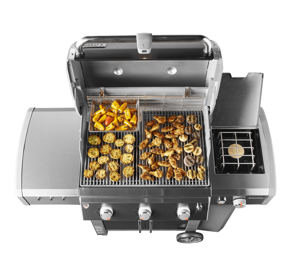Weber Genesis II LX S-340 GBS Gas Grill Stainless Steel WEBER