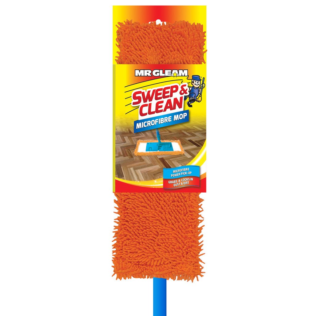 Mr Gleam Microfibre Sweep & Clean Mop MR GLEAM