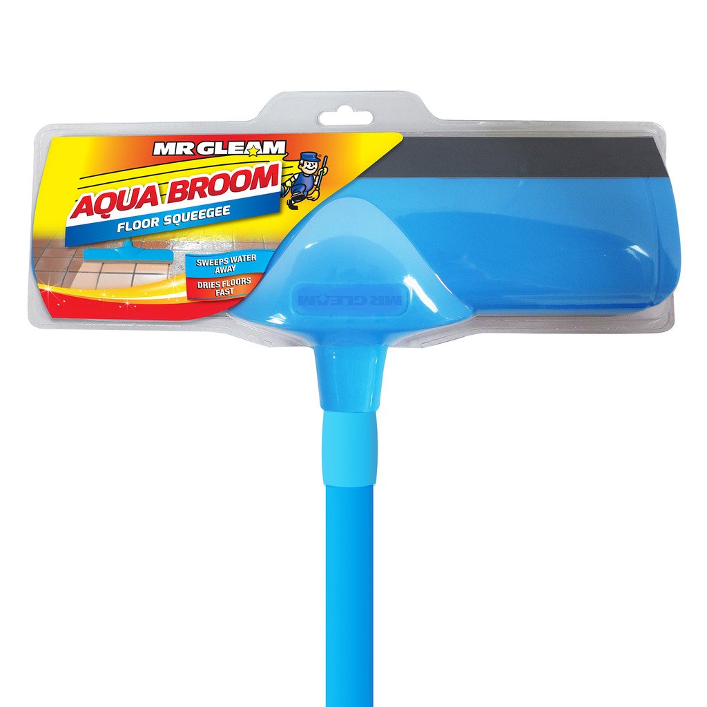 Mr Gleam PE Plastic With  Aqua Broom Floor Squeegee MR GLEAM