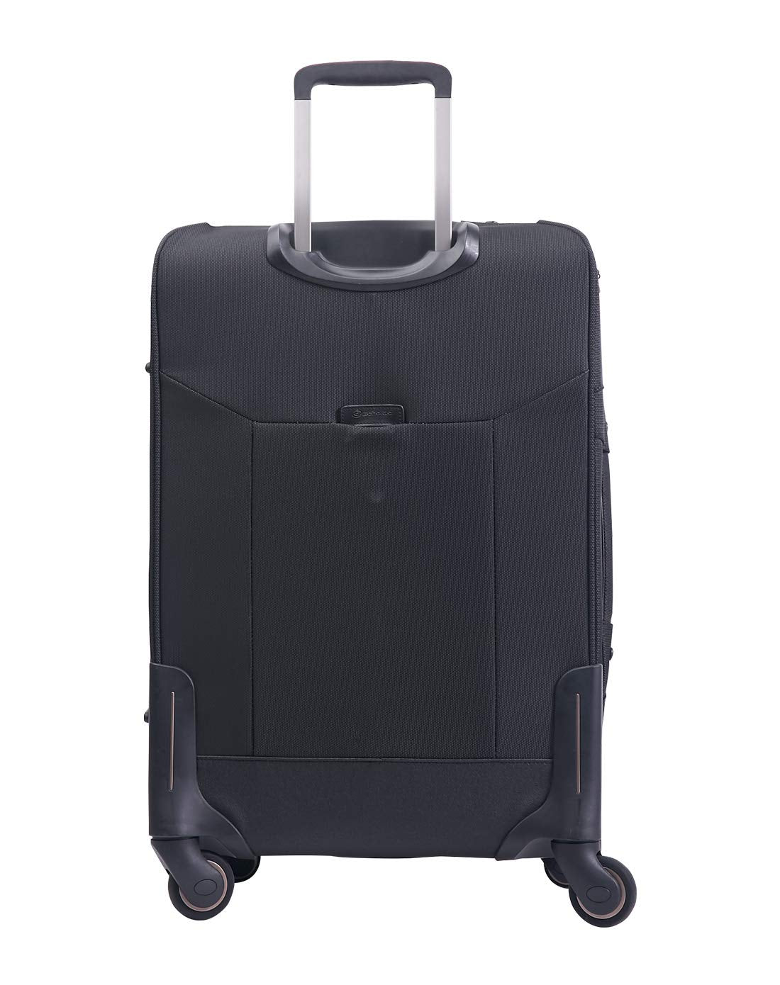 Echolac Madison Medium Black Soft Sided Cabin Suitcase Trolley 55cm (CT350) Echolac New