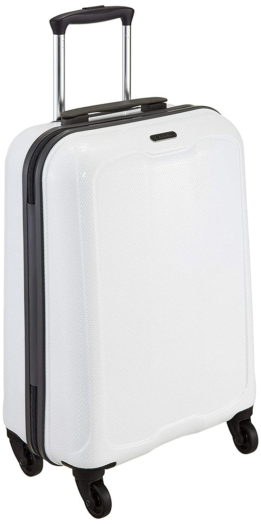 Echolac Moonlight Medium White Hard Sided Cabin Suitcase Trolley 55cm (PC037) Echolac New