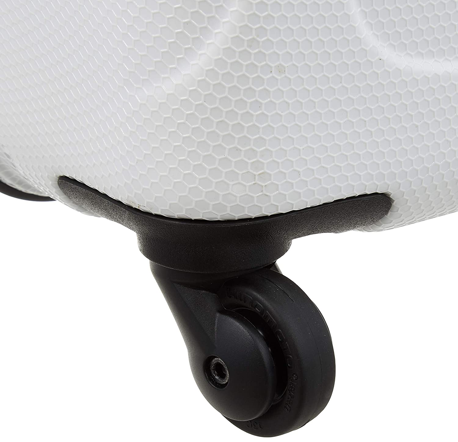 Echolac Moonlight X-Large White Hard Sided Check-In Suitcase Trolley 80cm (PC037) Echolac New