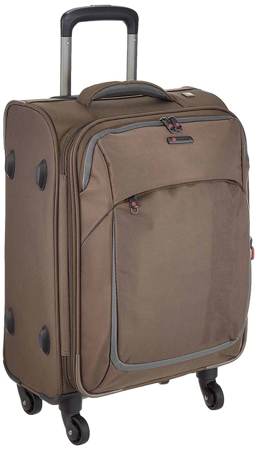 Echolac D-Light Medium Black Soft Sided Cabin Suitcase Trolley 55cm (CT488A) Echolac New