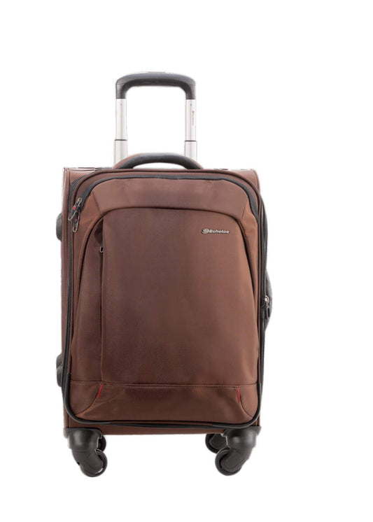 Echolac D-Light Medium Coffee Soft Sided Cabin Suitcase Trolley 55cm (CT488A) Echolac New