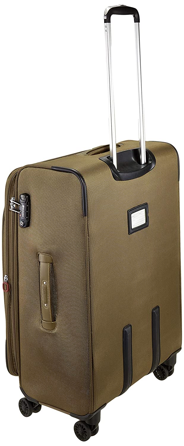 Echolac Traverse Medium Brown Soft Sided Check-In Suitcase Trolley 66cm (CT547) Echolac New