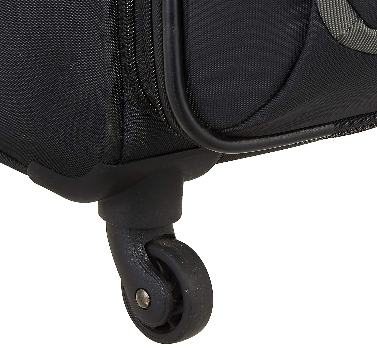 Echolac D-Light Medium Black Soft Sided Check-In Suitcase Trolley 65cm (CT488A) Echolac New