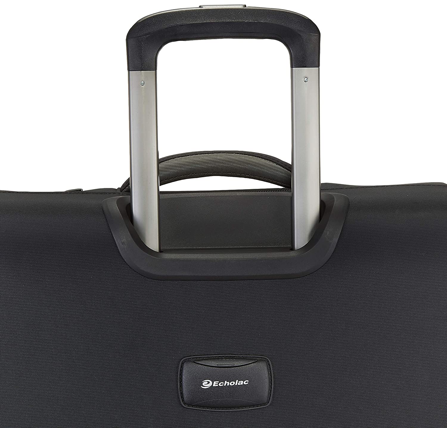 Echolac D-Light Medium Black Soft Sided Check-In Suitcase Trolley 65cm (CT488A) Echolac New