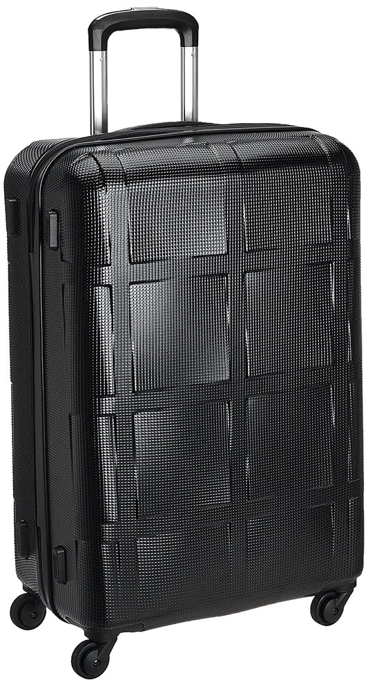 Echolac David Large Black Hard Sided Check-In Suitcase Trolley 78cm (PC066) Echolac New