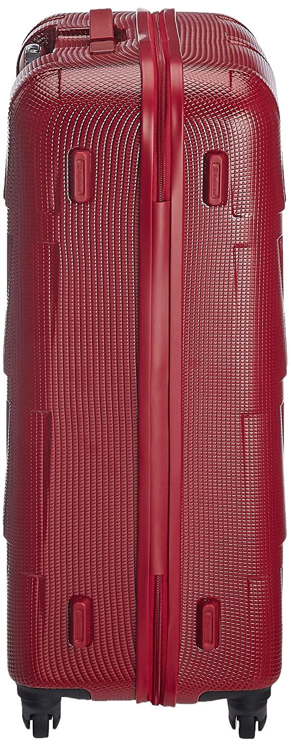 Echolac David Medium Red Hard Sided Check-In Suitcase Trolley 69cm(PC066) Echolac New