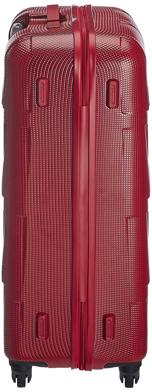 Echolac David Medium Red Hard Sided Check-In Suitcase Trolley 69cm(PC066) Echolac New