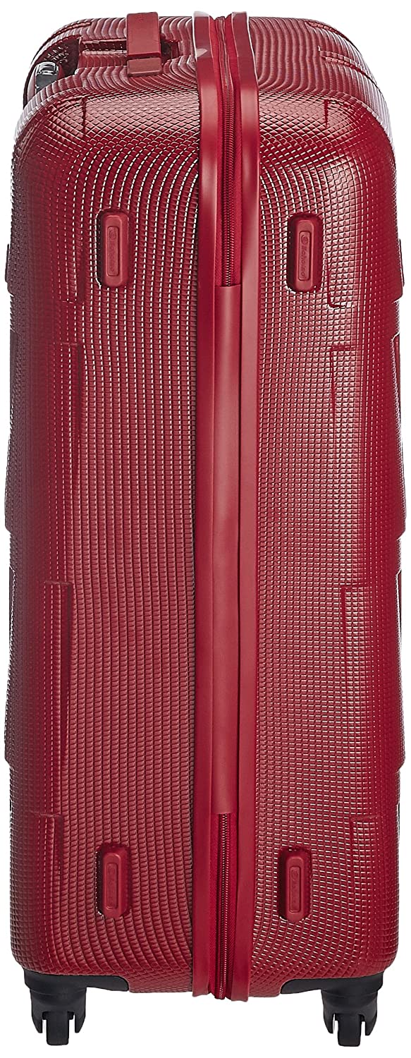 Echolac David Large Red Hard Sided Check-In Suitcase Trolley 78cm (PC066) Echolac New