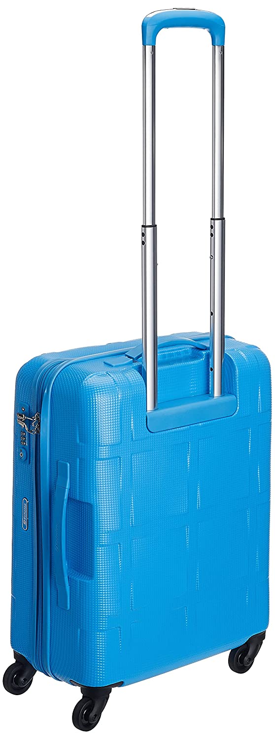 Echolac David Medium Blue Hard Sided Cabin Suitcase Trolley 56cm (PC006) Echolac New