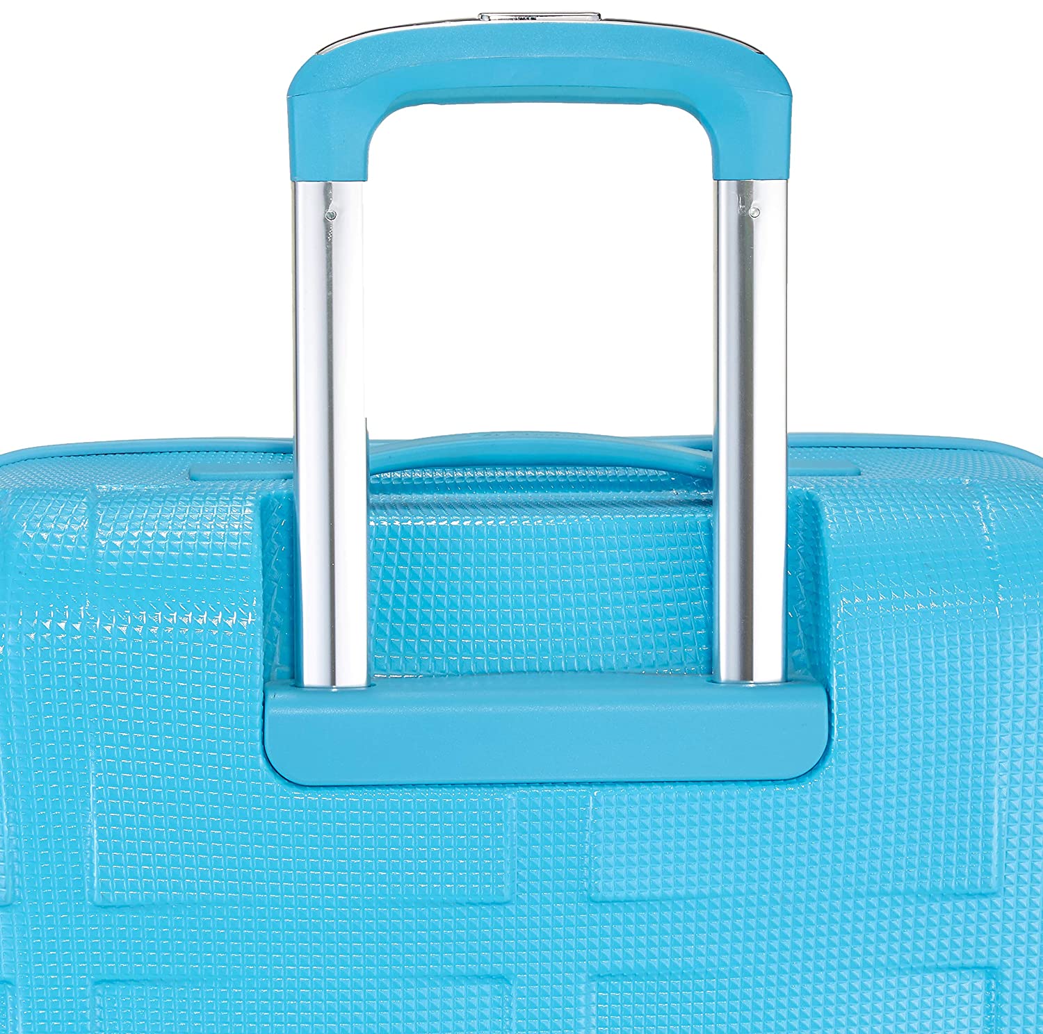 Echolac David Medium Blue Hard Sided Check- In Suitcase Trolley 69cm (PC066) Echolac New