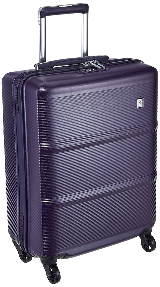 Echolac Colette Medium Purple Hard Sided Cabin Suitcase Trolley 55cm (PC094) Echolac New