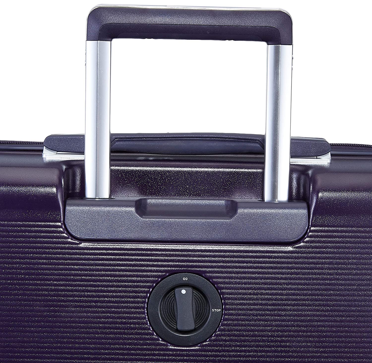 Echolac Colette Medium Purple Hard Sided Cabin Suitcase Trolley 55cm (PC094) Echolac New