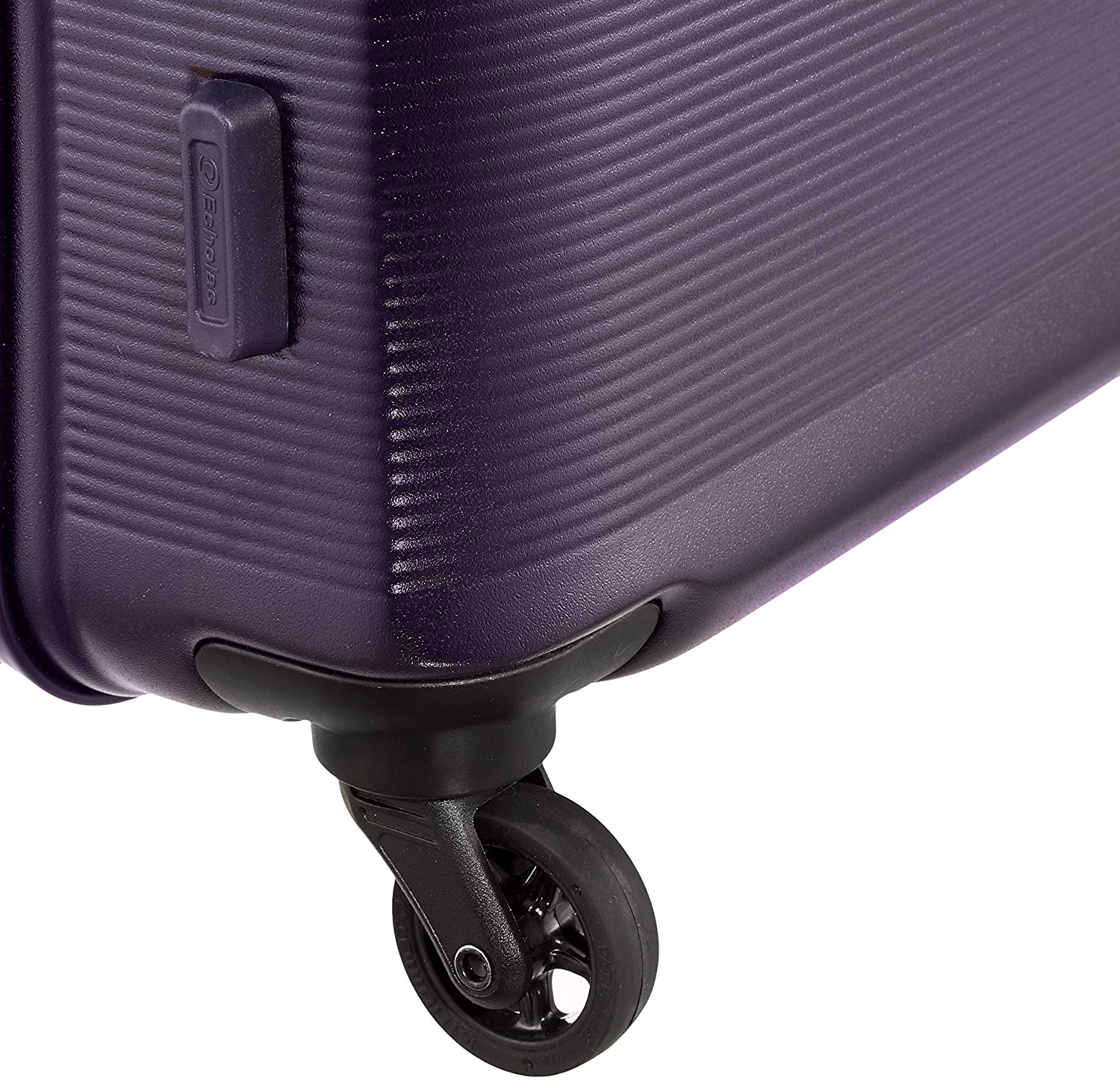 Echolac Colette Large Purple Hard Sided Check-In Suitcase Trolley 66cm (PC094) Echolac New