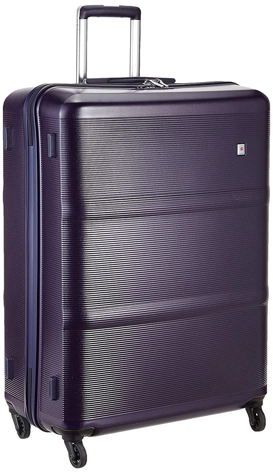Echolac Colette X-Large Purple Hard Sided Check-In Suitcase Trolley 78cm (PC094) Echolac New