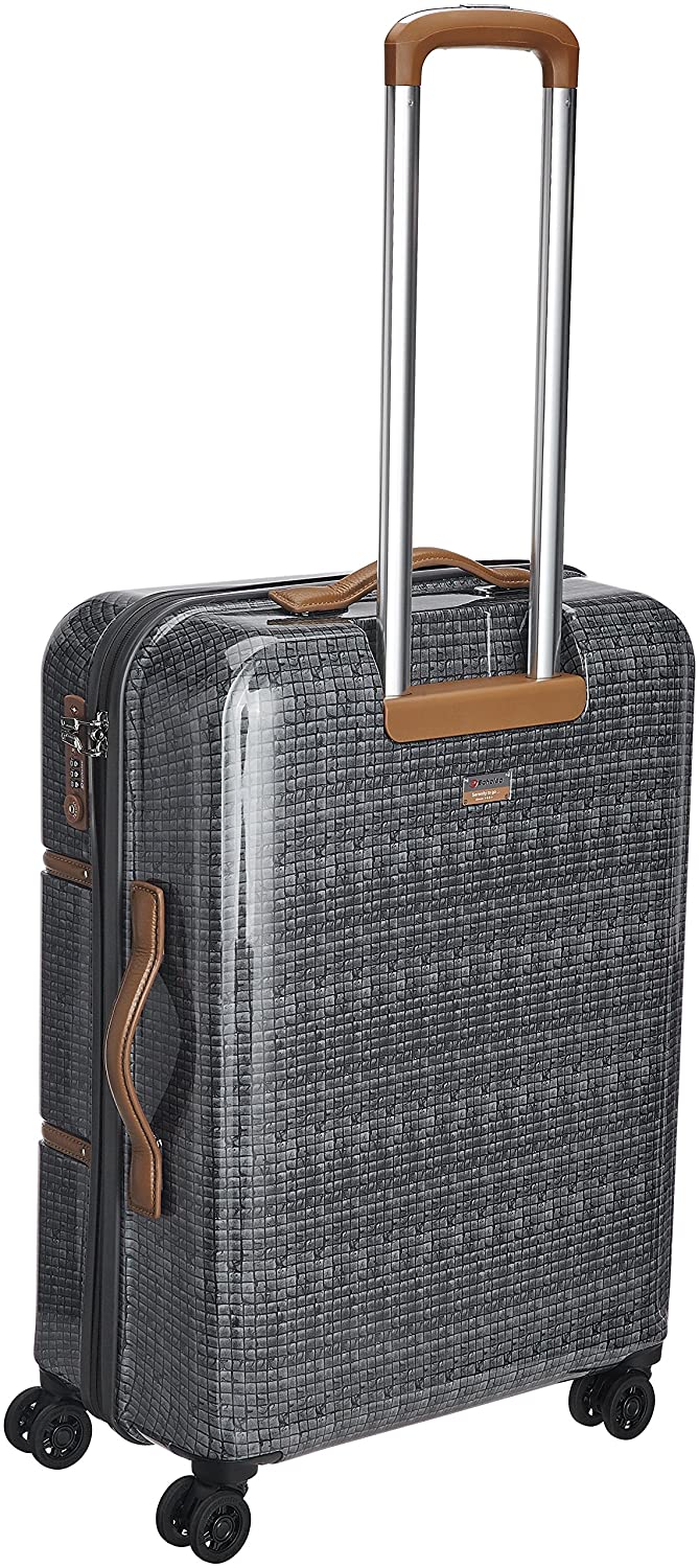 Echolac Trimax Medium Grey Soft Sided Cabin Suitcase Trolley 68cm (PC095) Echolac New