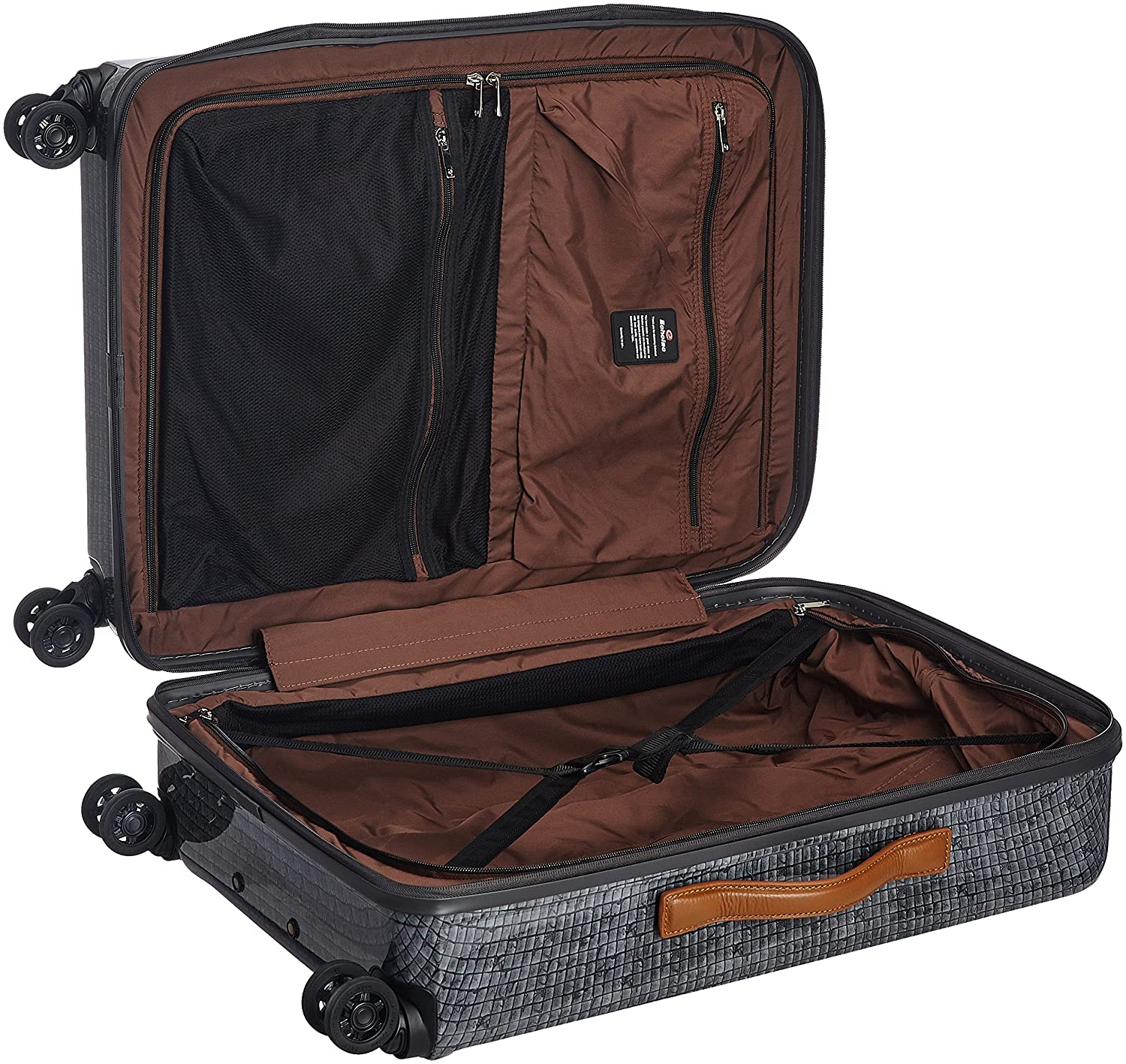 Echolac Trimax Medium Grey Soft Sided Cabin Suitcase Trolley 68cm (PC095) Echolac New