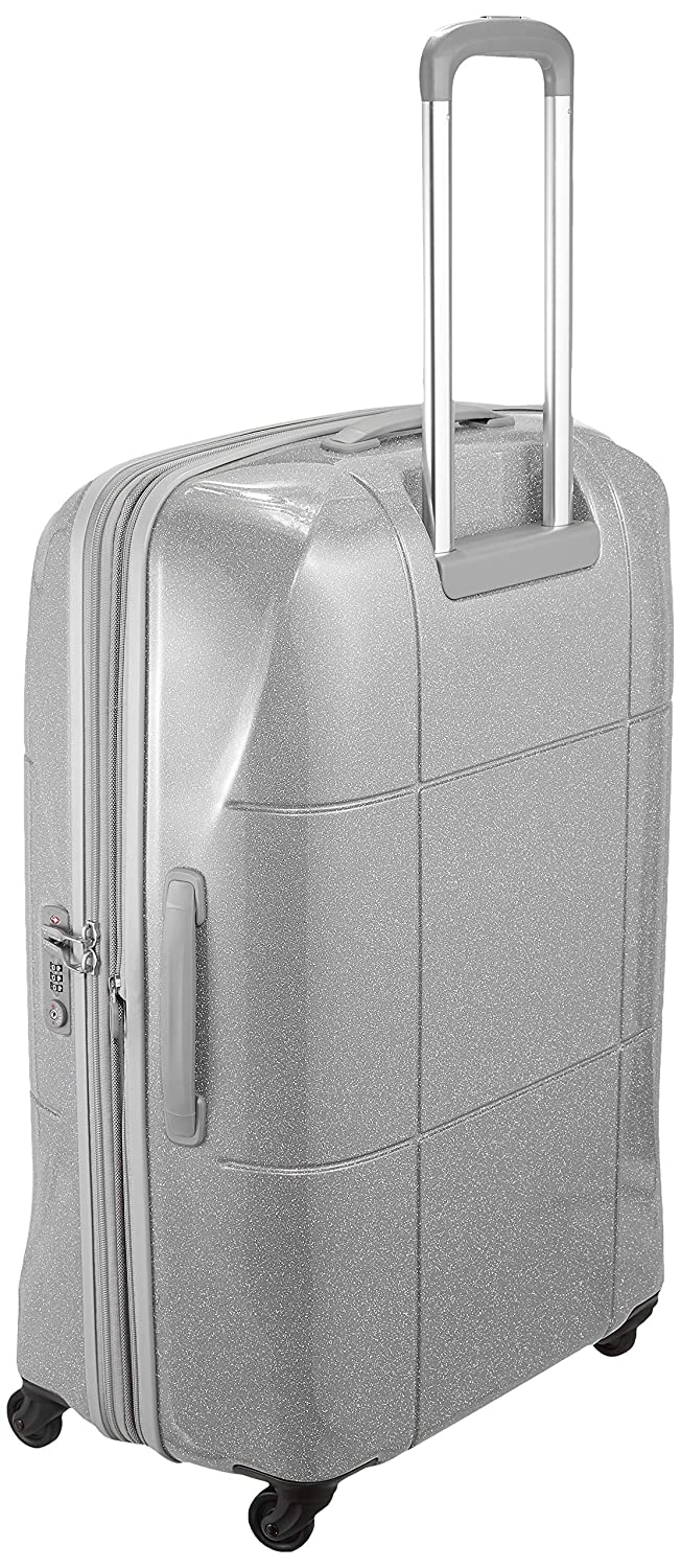 Echolac Atlas X-Large Silver Hard Sided Check-In Suitcase Trolley 78cm (PC080SP)