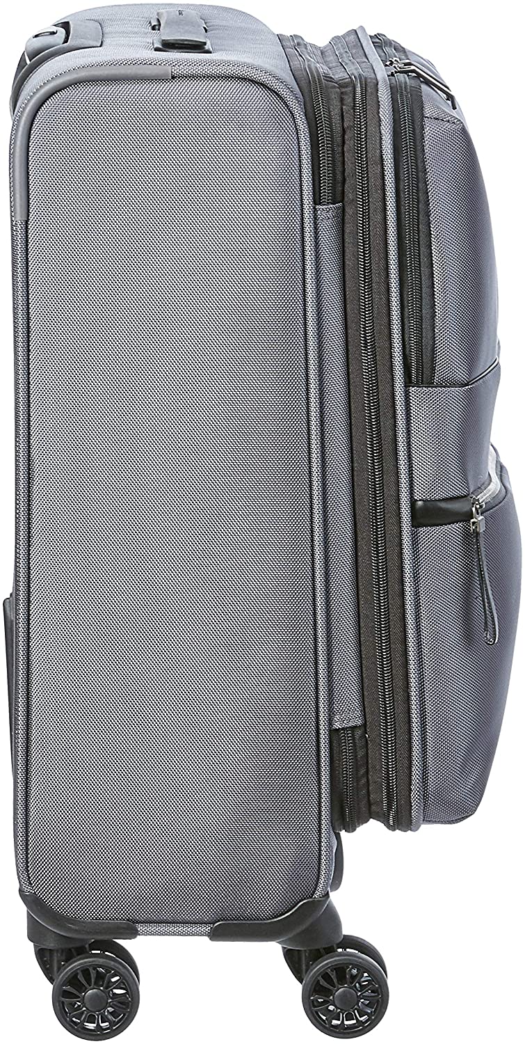 Echolac Relaxation Medium Grey Soft Sided Cabin Suicase Trolley 56cm (CT714A) Echolac New
