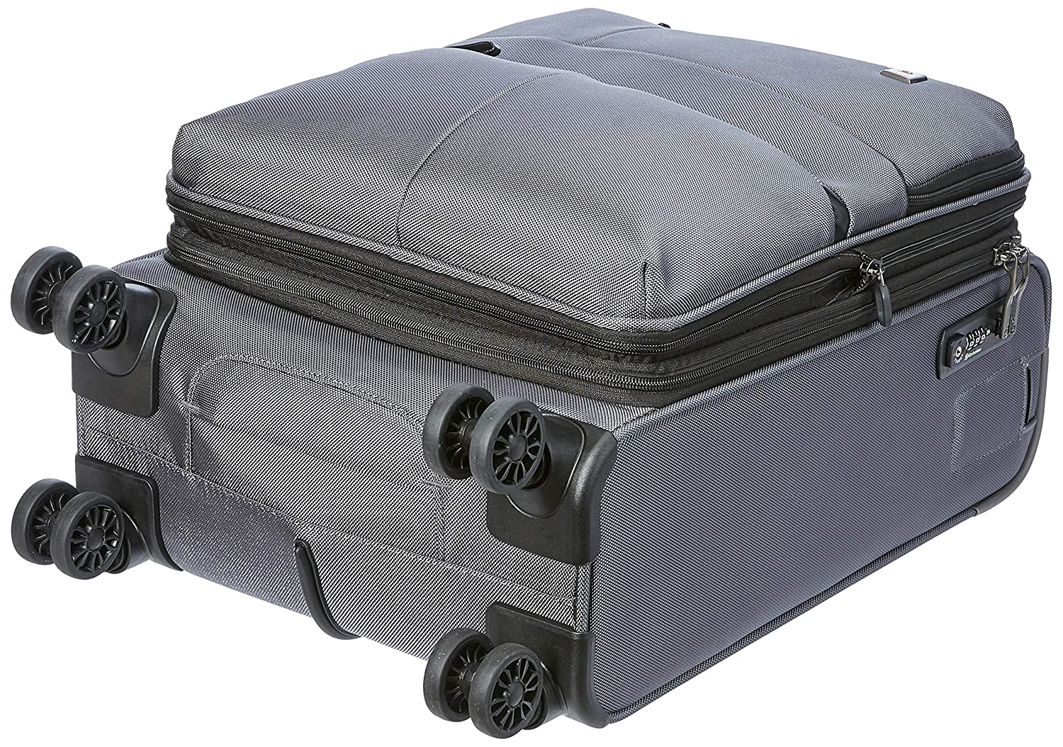 Echolac Relaxation Medium Grey Soft Sided Cabin Suicase Trolley 56cm (CT714A) Echolac New