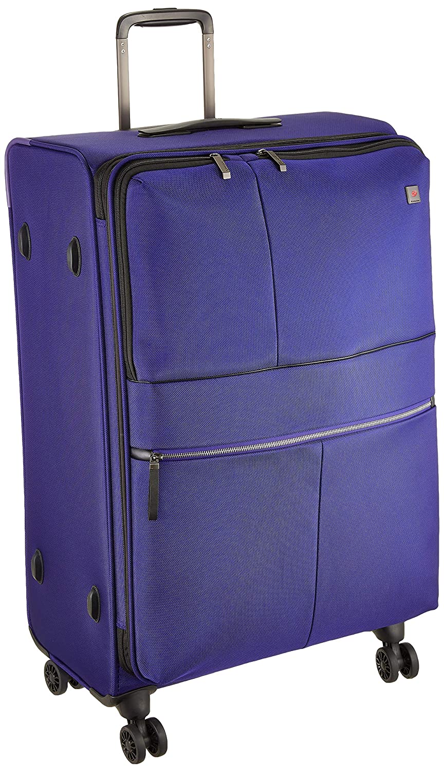 Echolac Relaxation Large Purple Soft Sided Check-In Suitcase Trolley 78cm (CT714A) Echolac New
