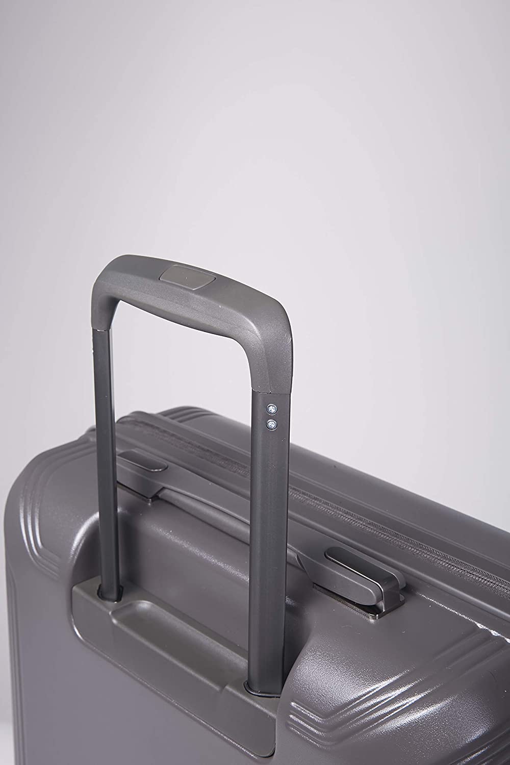 Echolac Civil Medium Dark Grey Hard Sided Cabin Suitcase Trolley 56cm (PC162) Echolac New
