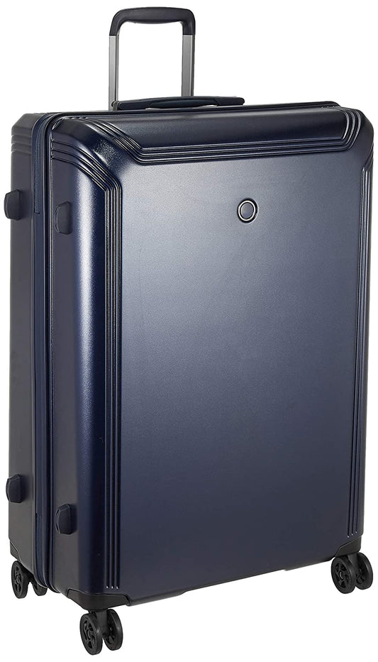 Echolac Civil X-Large Navy Blue Hard Sided Check-In Suitcase Trolley 78cm(PC162) Echolac New