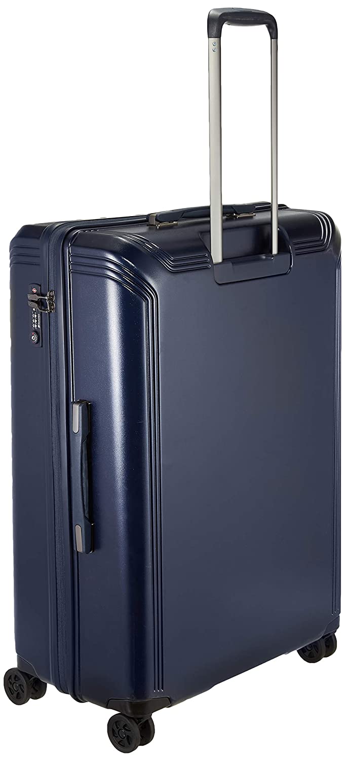 Echolac Civil X-Large Navy Blue Hard Sided Check-In Suitcase Trolley 78cm(PC162) Echolac New