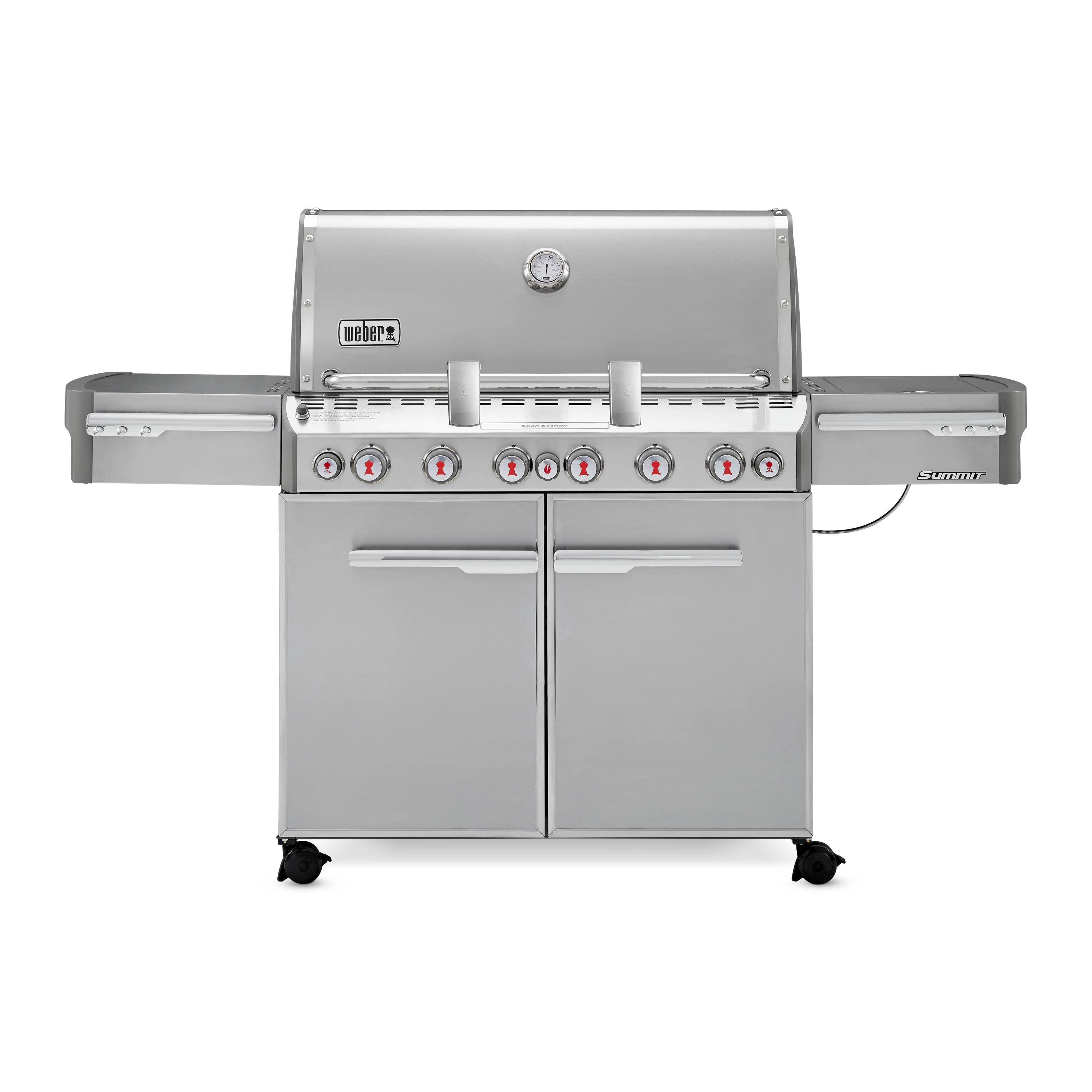 Weber Gas Grill Summit S-670 6-Burner Stainless Steel WEBER