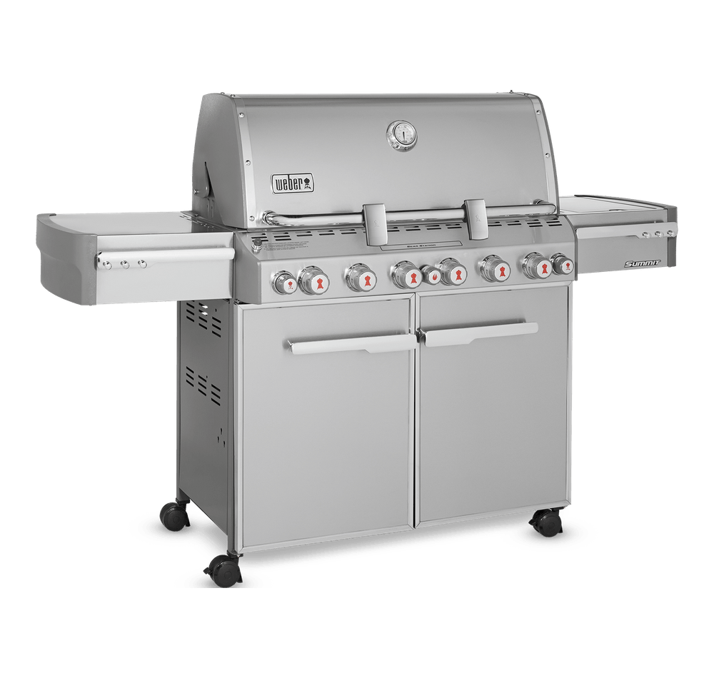 Weber Gas Grill Summit S-670 6-Burner Stainless Steel WEBER