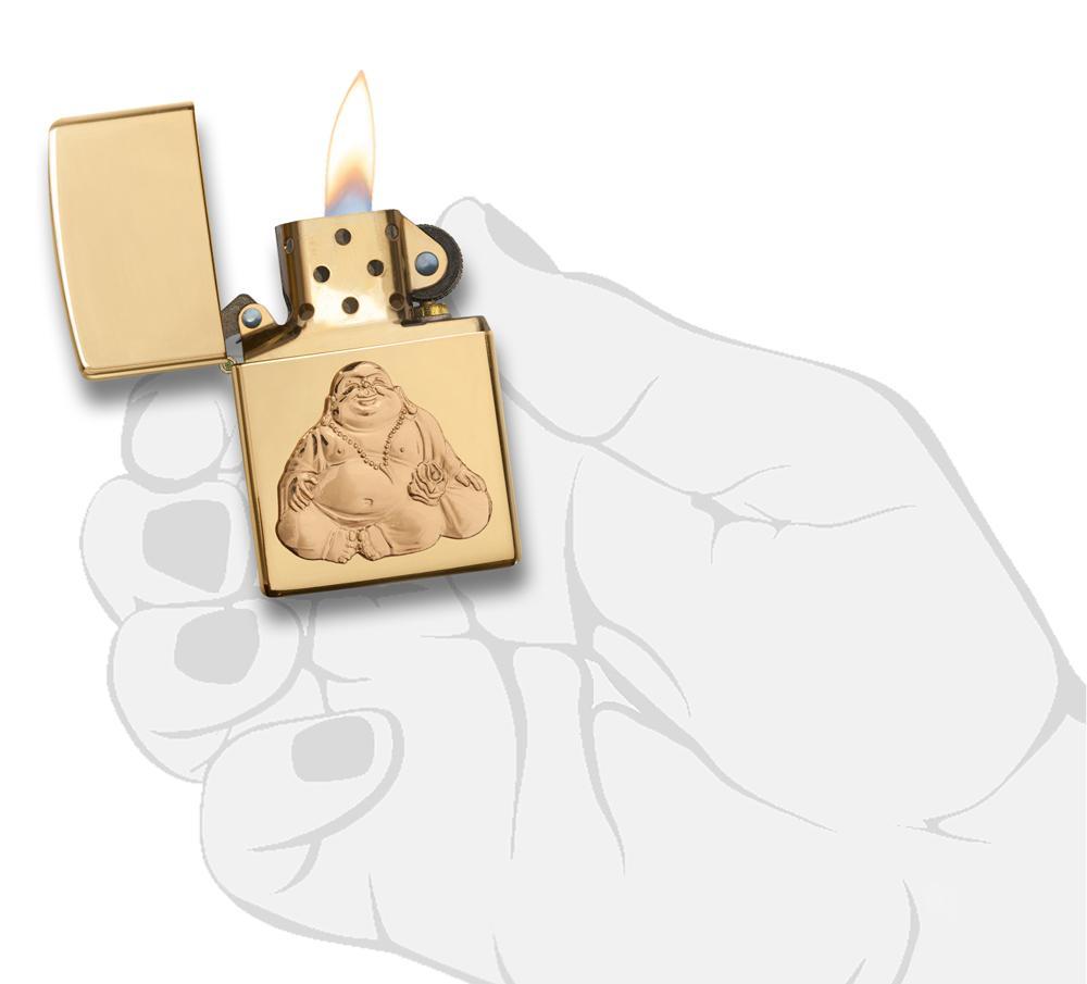 Zippo Laughing Buddha Pocket Lighter Zippo