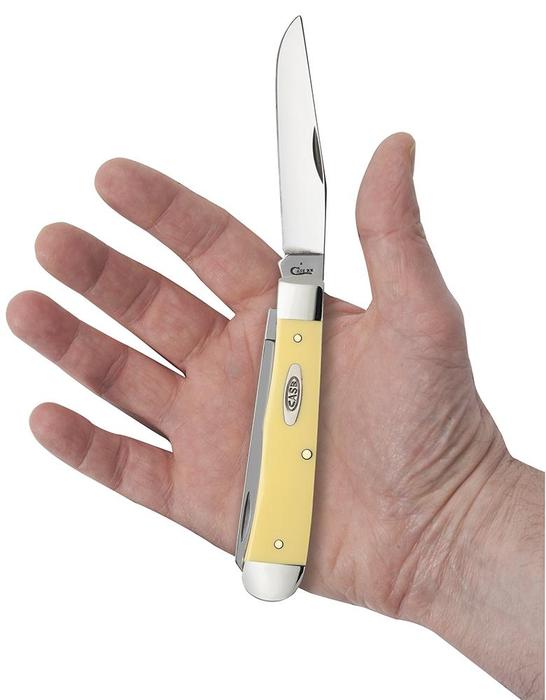 Yellow Synthetic Smooth Trapper - Bhawar Store