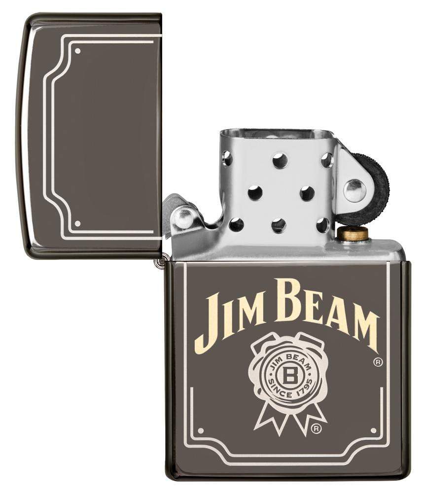 Zippo Jim Beam Black Ice Pocket Lighter Zippo